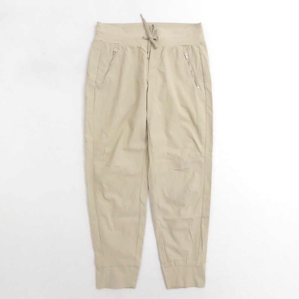 Athleta Beige Drawstring Jogger Pants